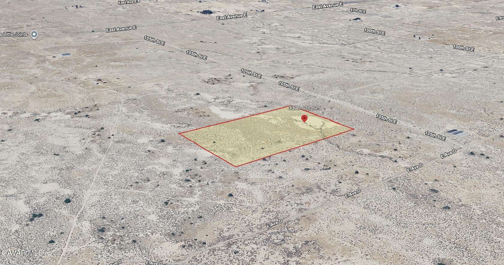 15.4 Acres of Agricultural Land for Sale in Lancaster, California