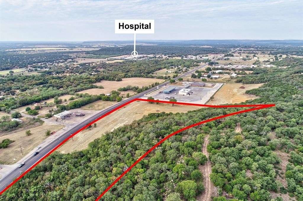 8.4 Acres of Commercial Land for Sale in Mineral Wells, Texas