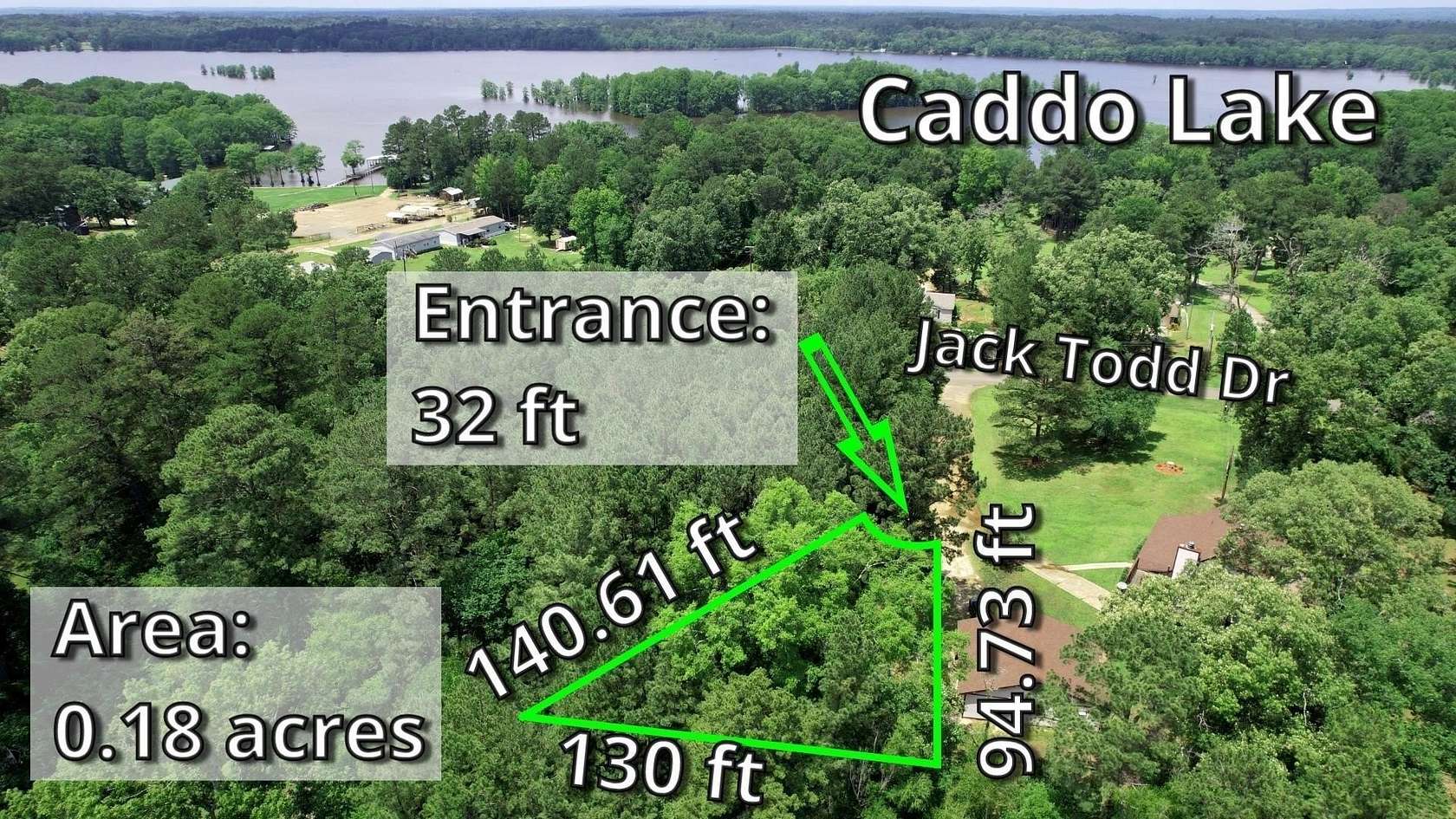 0.18 Acres of Residential Land for Sale in Mooringsport, Louisiana