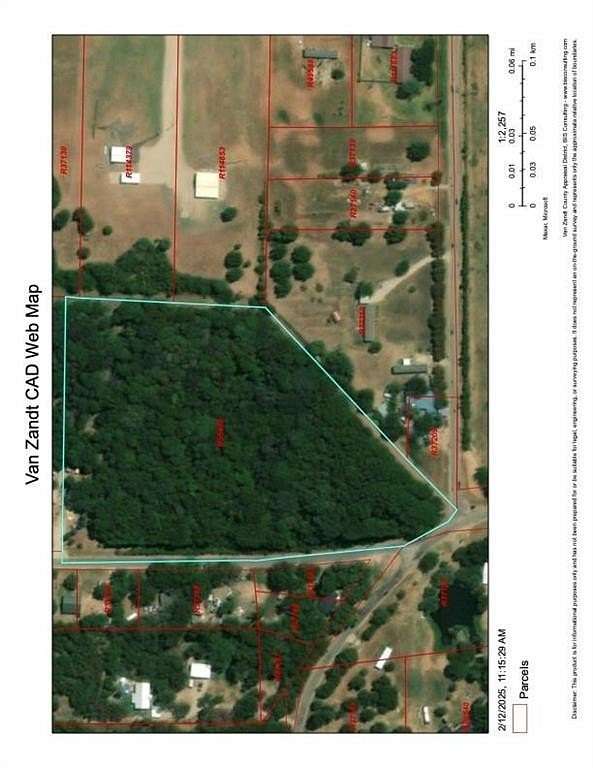 7.3 Acres of Residential Land for Sale in Wills Point, Texas