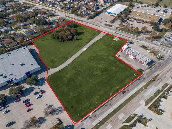 5.62 Acres of Commercial Land for Sale in Garland, Texas