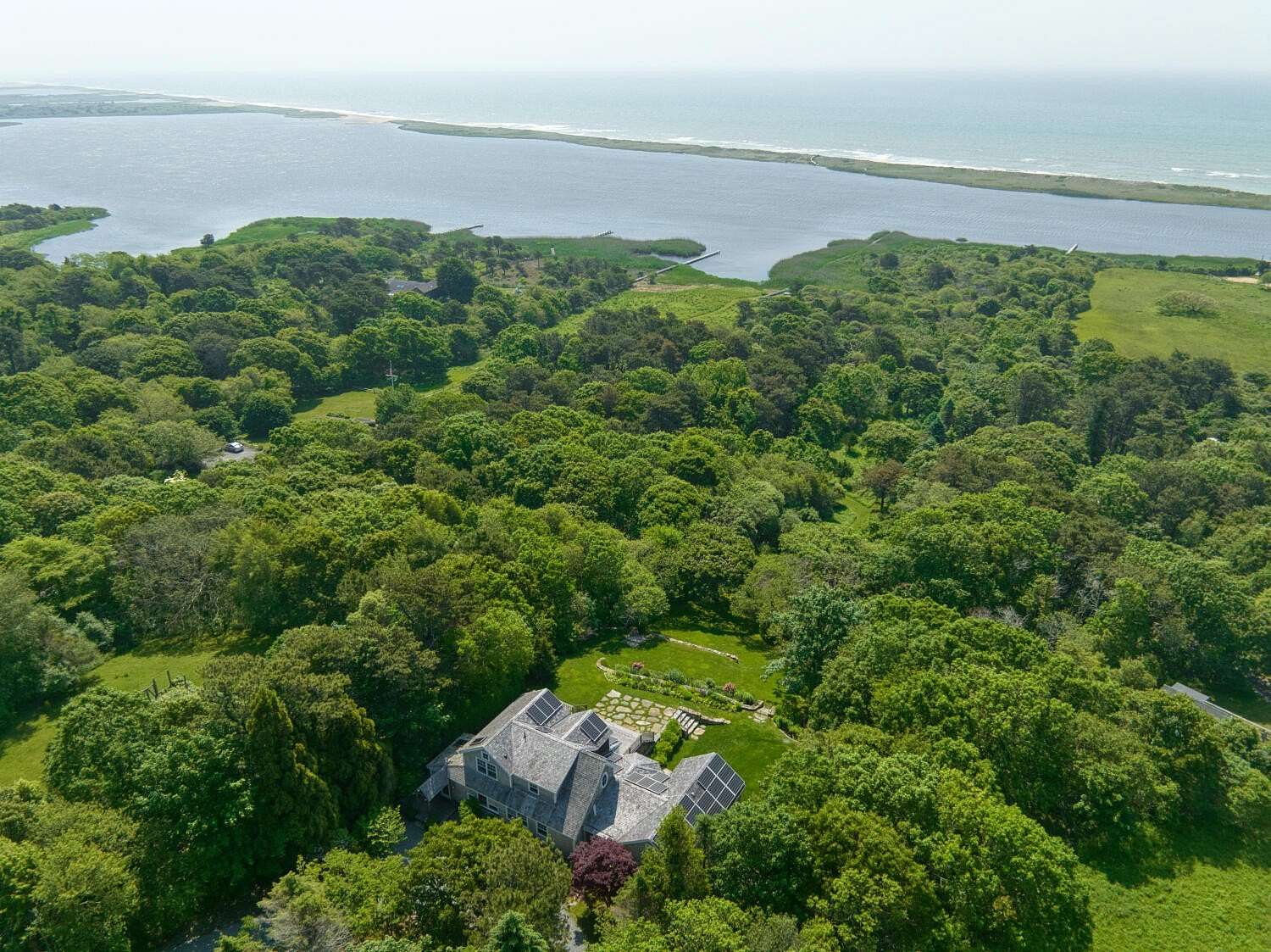 3.4 Acres of Residential Land with Home for Sale in Chilmark, Massachusetts