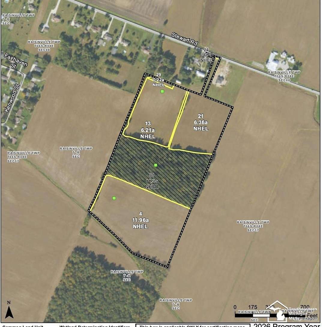 36 Acres of Land for Sale in Monroe, Michigan