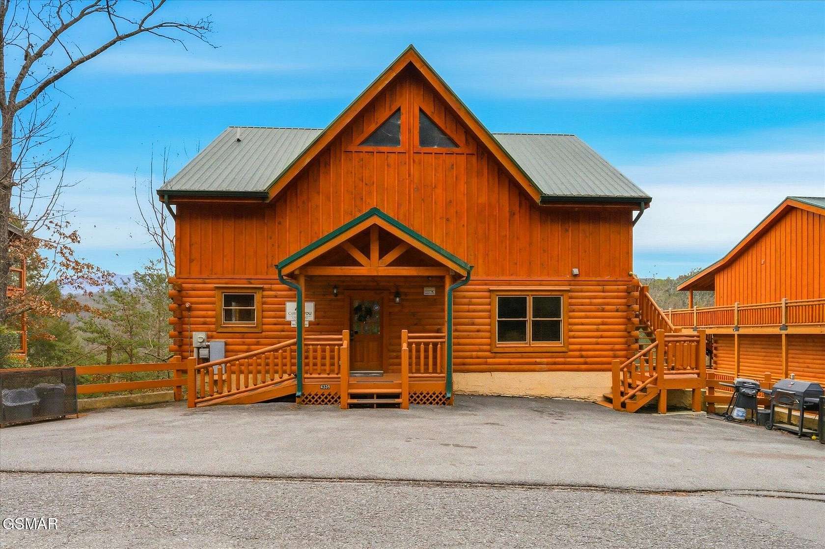 4 Acres of Land with Home for Sale in Pigeon Forge, Tennessee