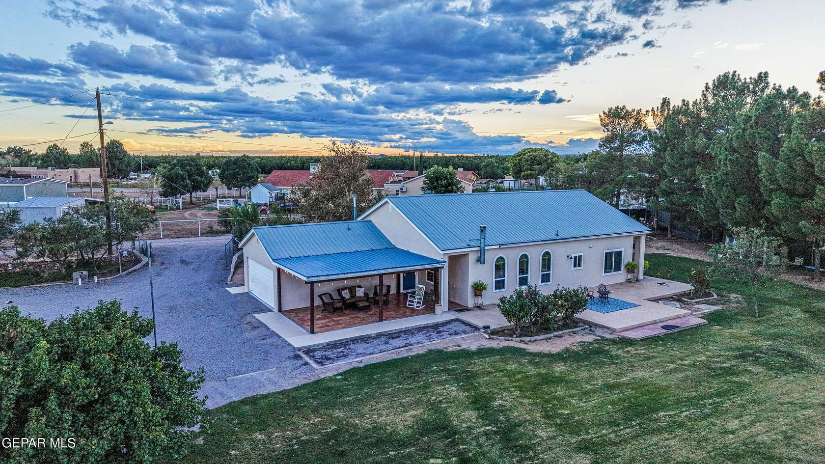 3.84 Acres of Residential Land with Home for Sale in La Mesa, New Mexico