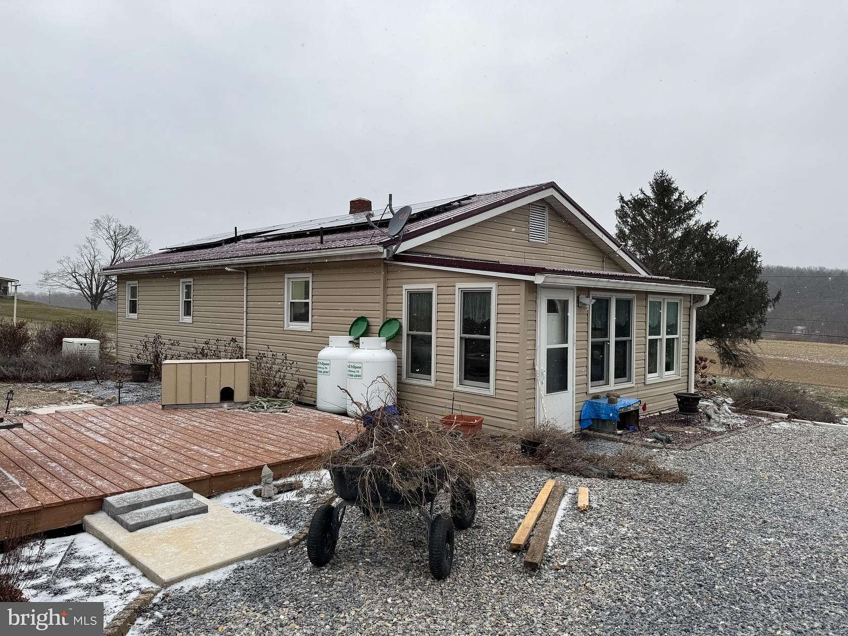 3.13 Acres of Residential Land with Home for Sale in McClure, Pennsylvania