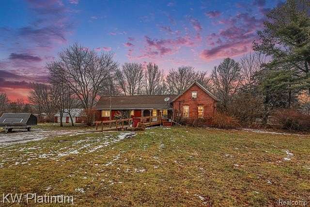 10.4 Acres of Recreational Land with Home for Sale in Casco, Michigan