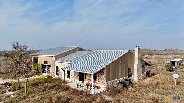 7.82 Acres of Residential Land with Home for Sale in Waelder, Texas