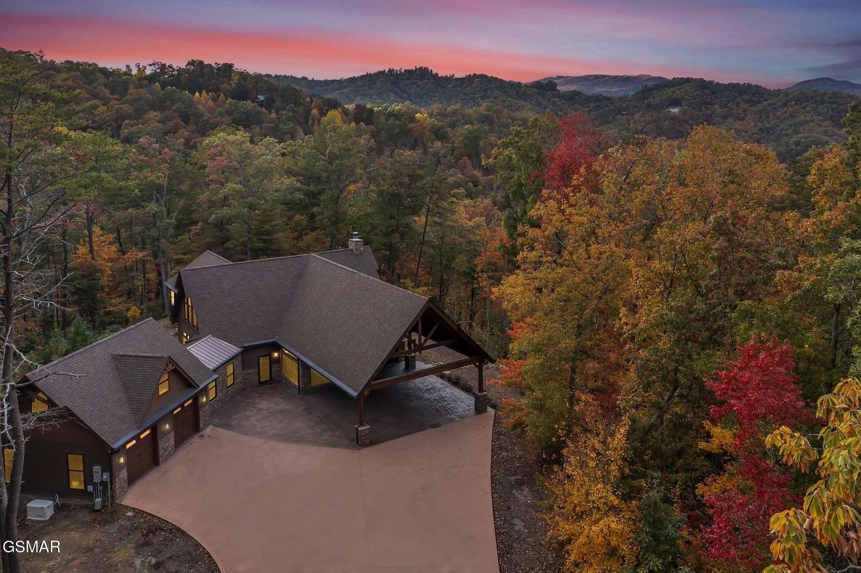 15 Acres of Land with Home for Sale in Sevierville, Tennessee