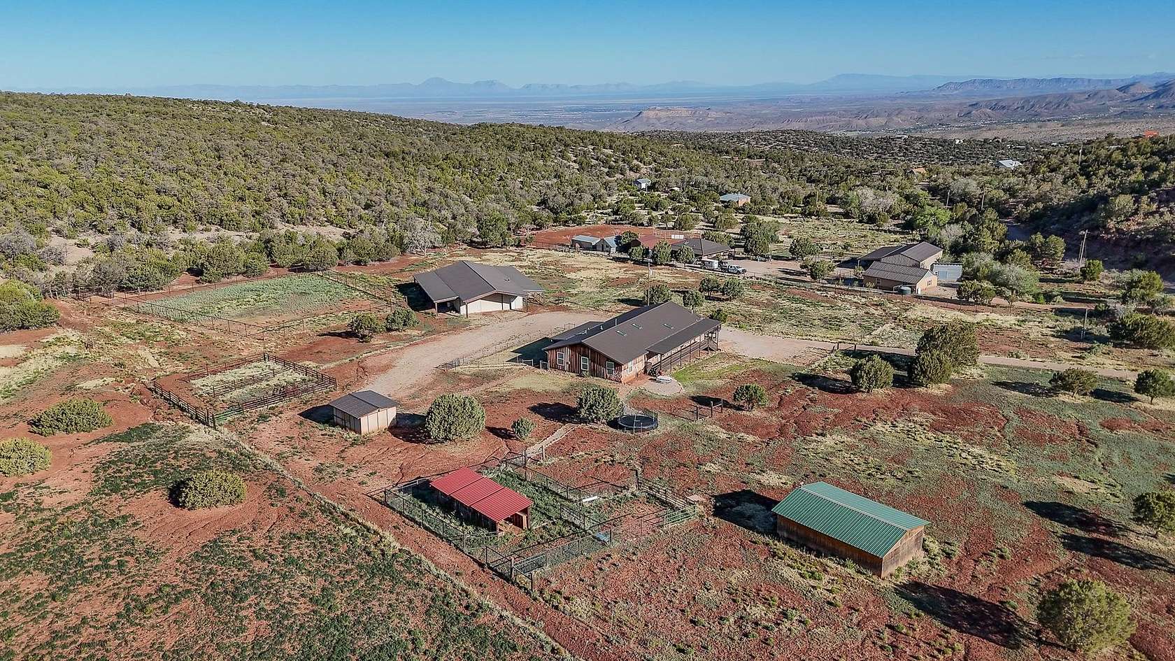 11.7 Acres of Land with Home for Sale in High Rolls, New Mexico