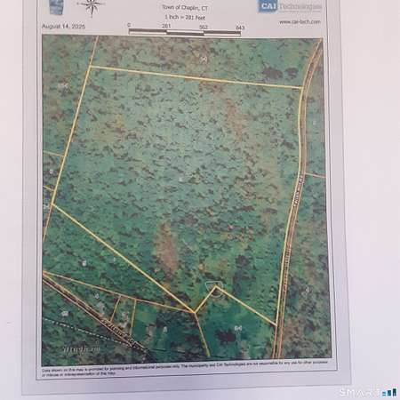 61 Acres of Recreational Land for Sale in Chaplin, Connecticut