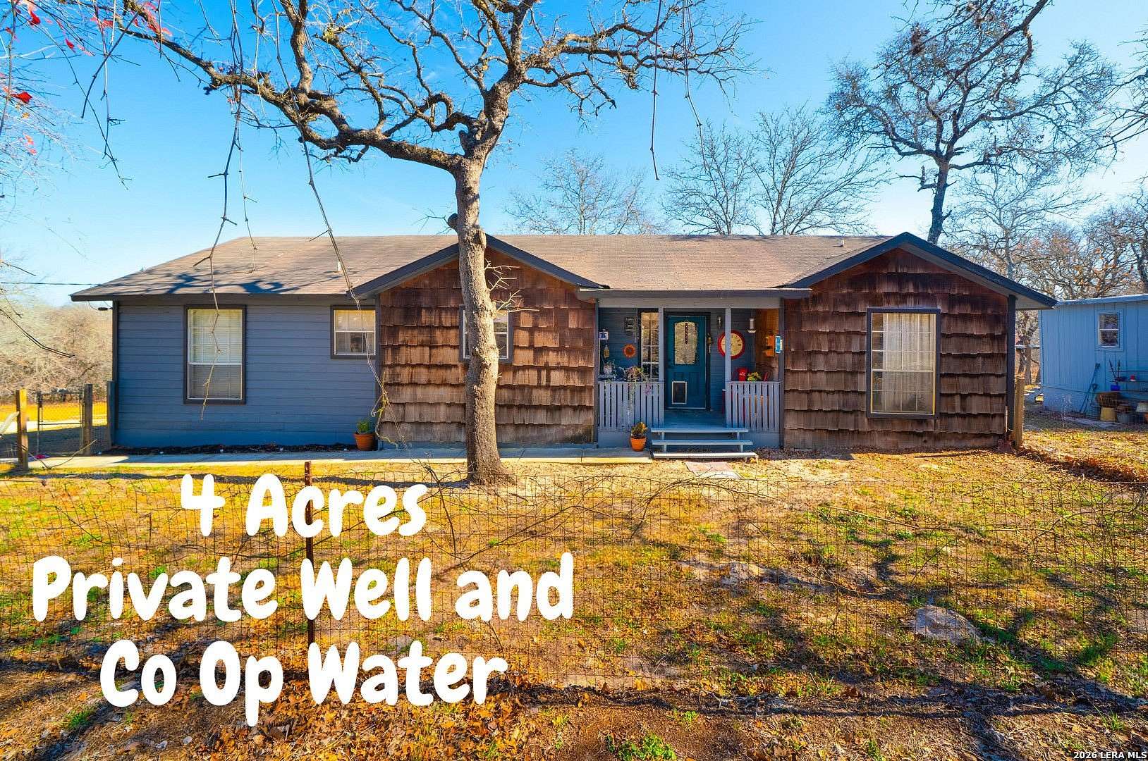 4 Acres of Land with Home for Sale in La Vernia, Texas