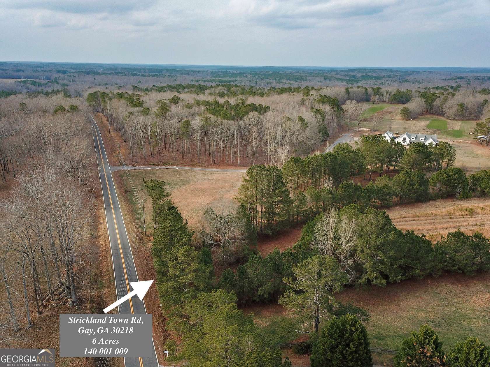 6 Acres of Residential Land for Sale in Gay, Georgia