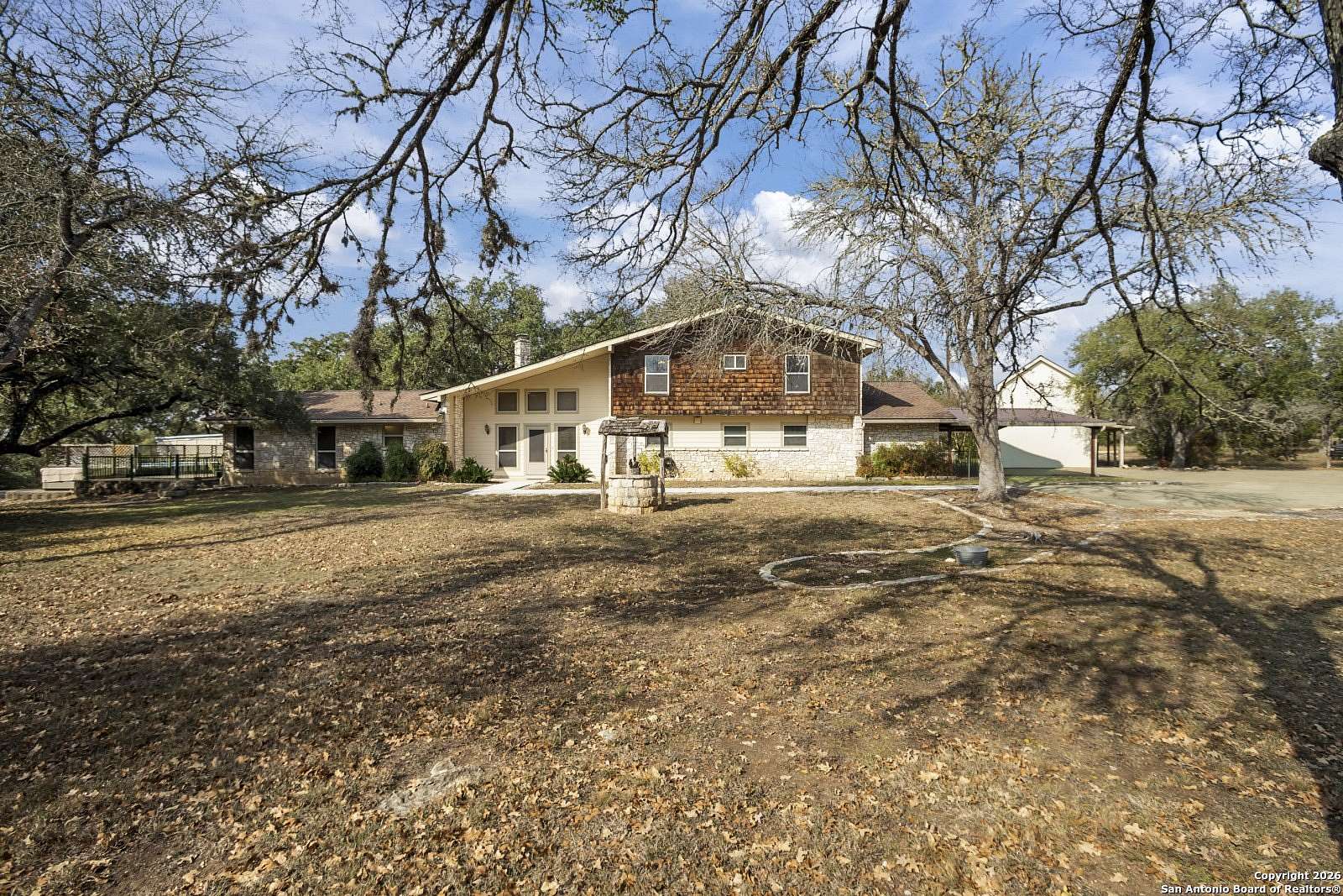 4 Acres of Residential Land with Home for Sale in Bulverde, Texas