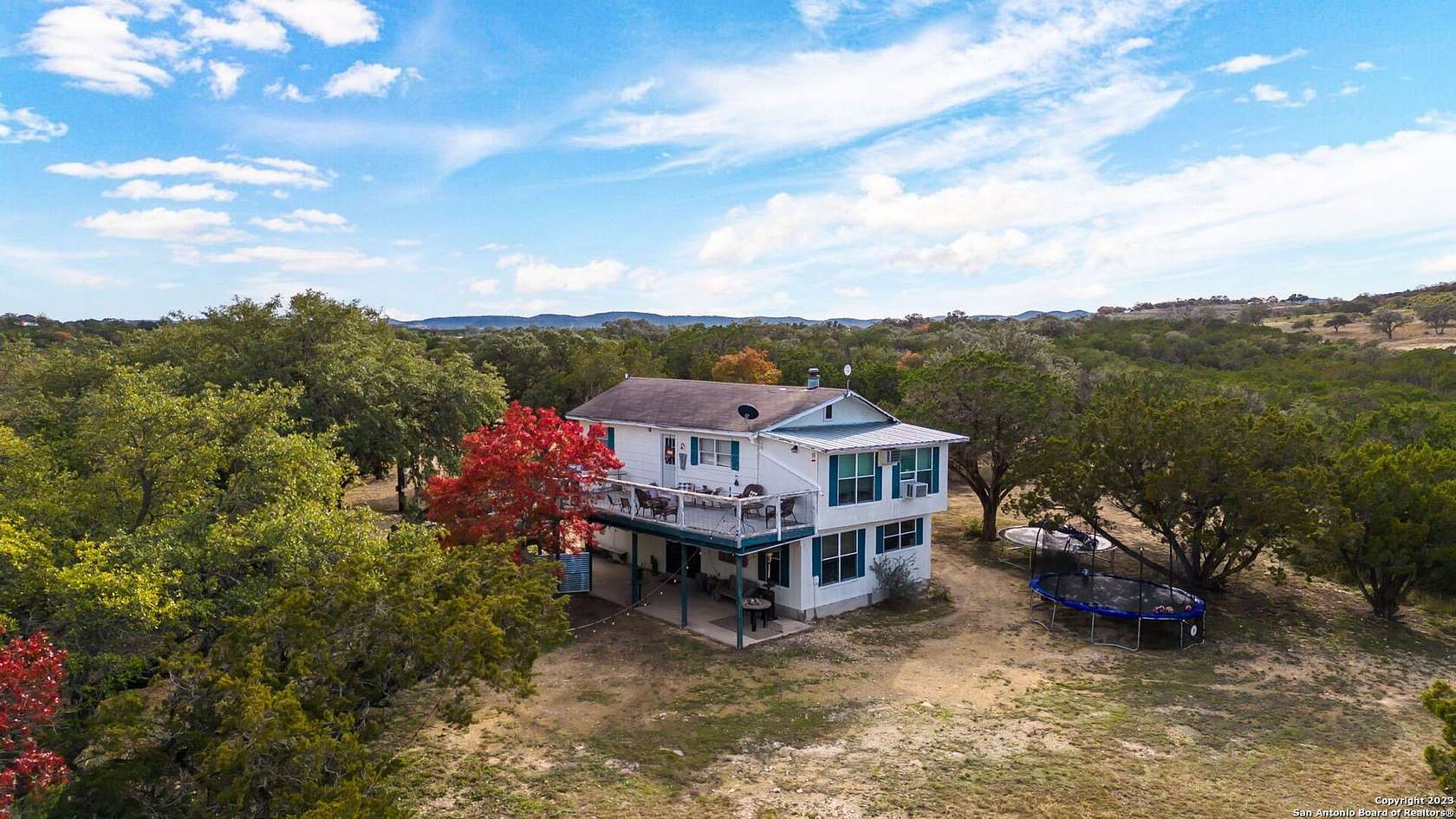 47 Acres of Recreational Land with Home for Sale in Bandera, Texas