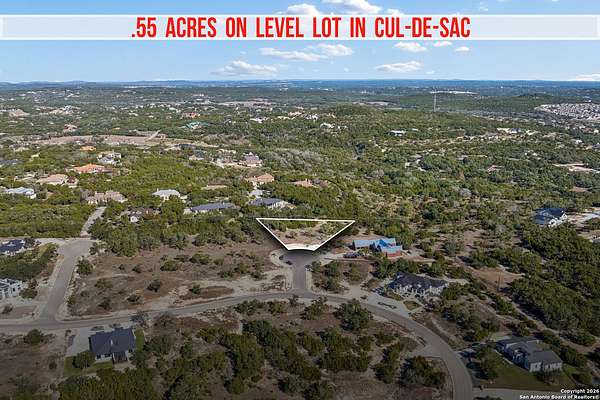 0.55 Acres of Residential Land for Sale in Boerne, Texas