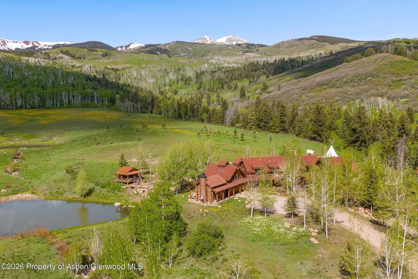 151 Acres of Land with Home for Sale in Snowmass, Colorado