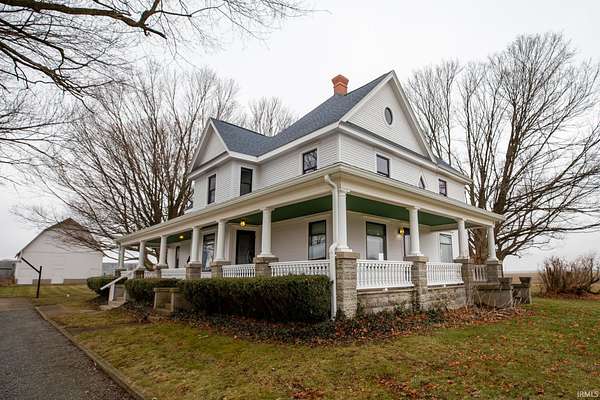 5 Acres of Residential Land with Home for Sale in Argos, Indiana