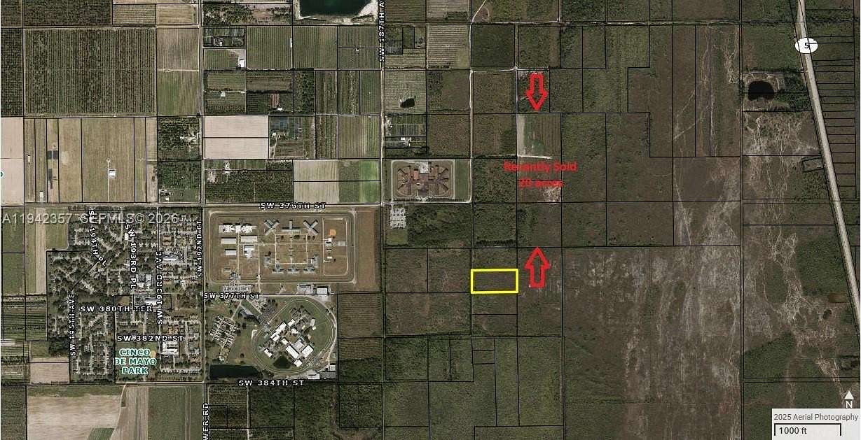 5 Acres of Land for Sale in Florida City, Florida