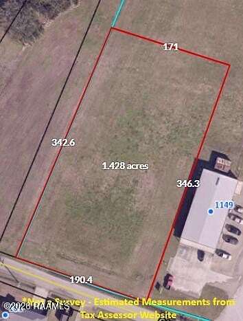 1.43 Acres of Commercial Land for Sale in Broussard, Louisiana