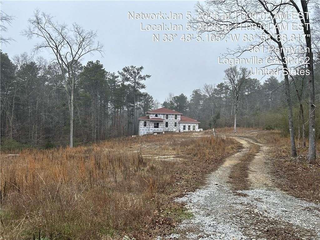 7.28 Acres of Residential Land with Home for Sale in Loganville, Georgia