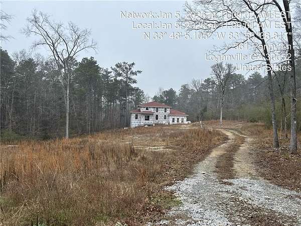7.28 Acres of Residential Land with Home for Sale in Loganville, Georgia