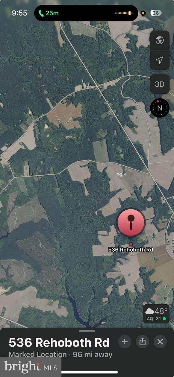 26.3 Acres of Recreational Land for Sale in Lancaster, Virginia