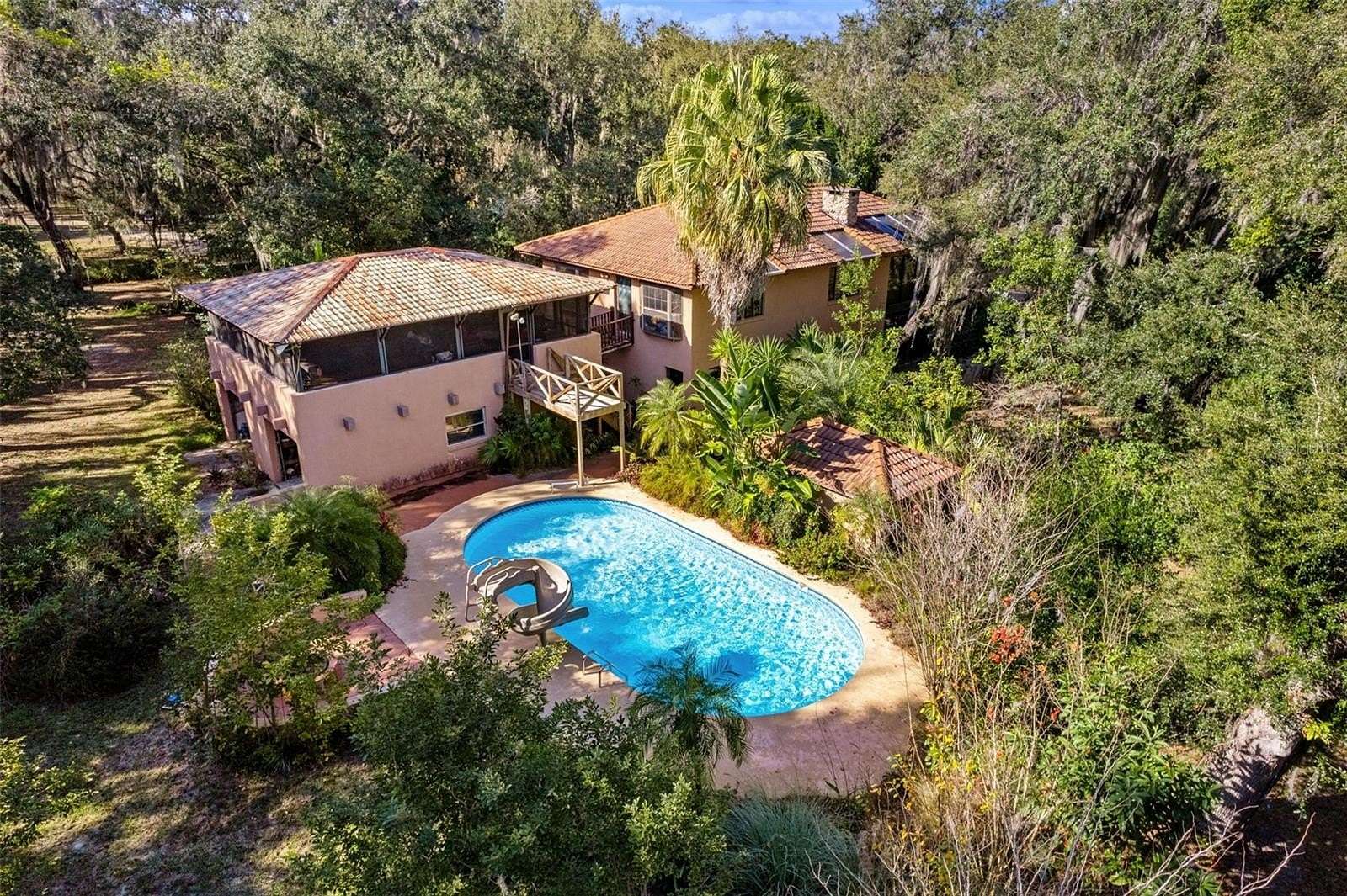 25 Acres of Land with Home for Sale in Okahumpka, Florida