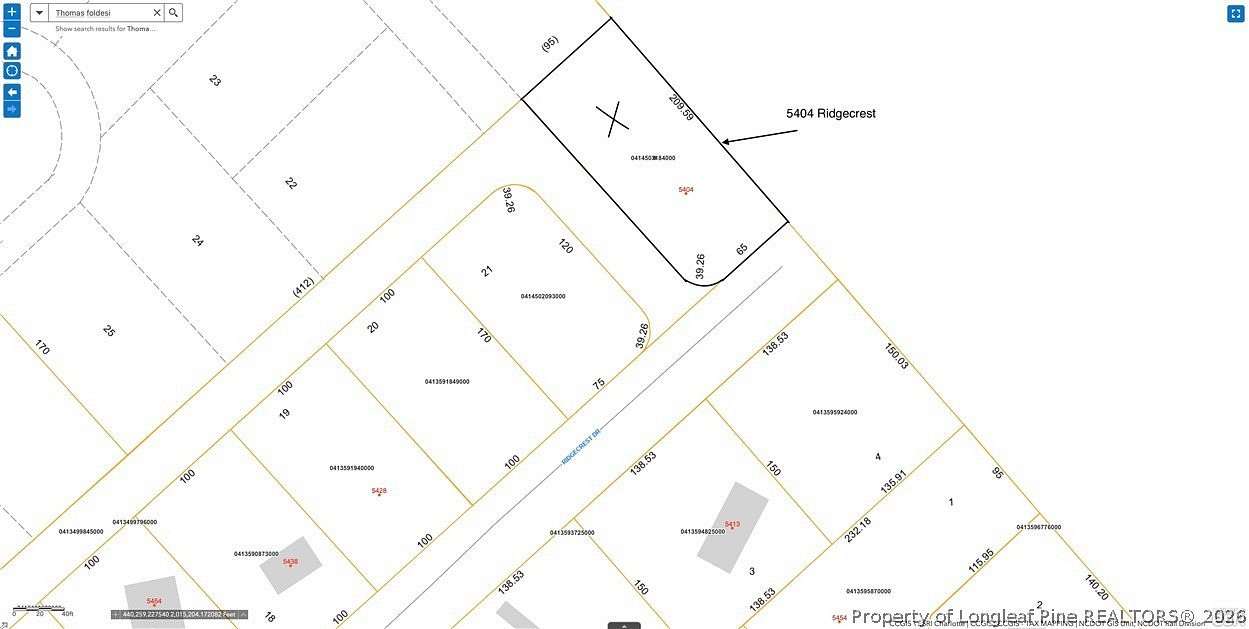 0.44 Acres of Residential Land for Sale in Hope Mills, North Carolina