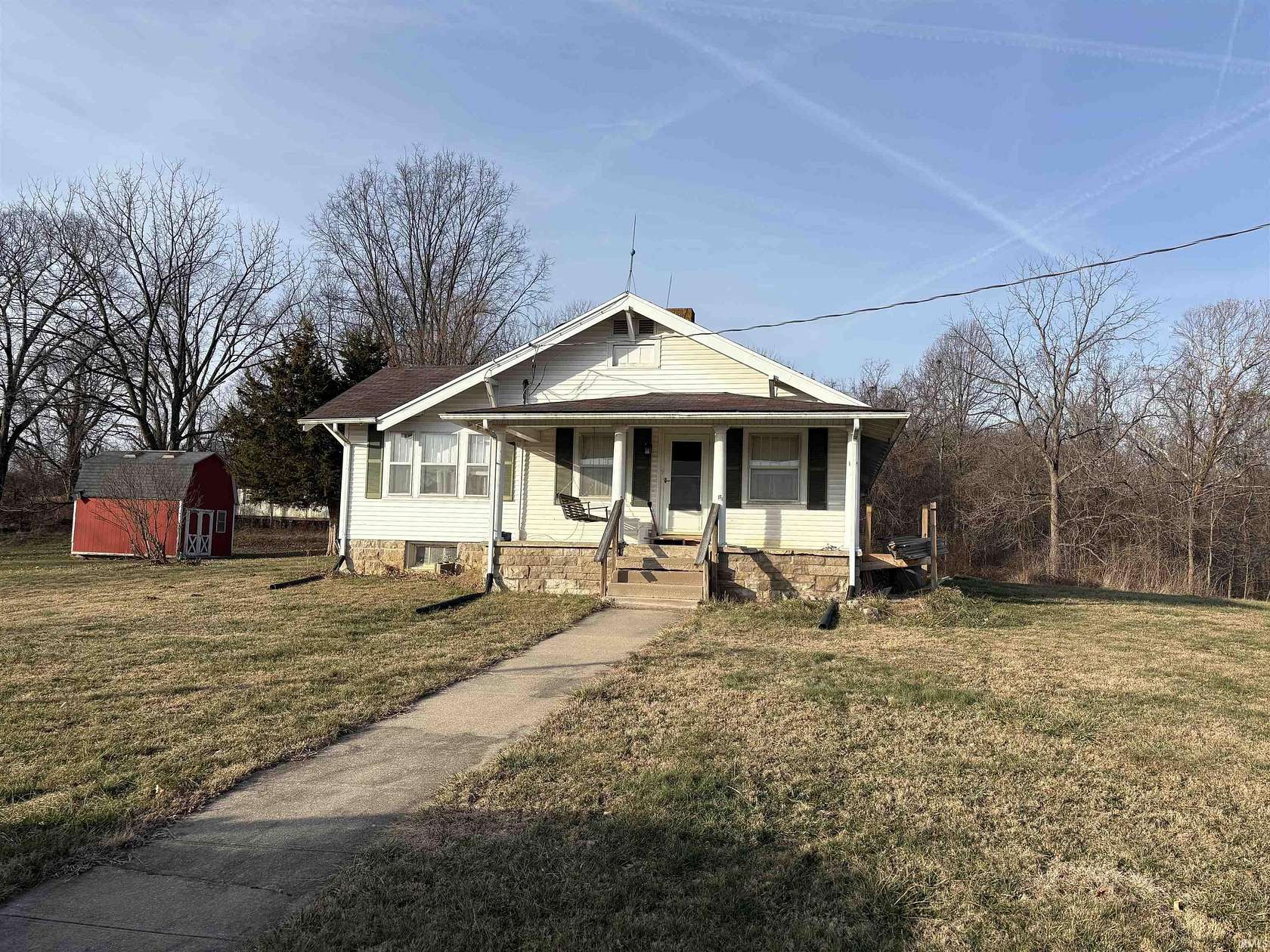 156 Acres of Agricultural Land with Home for Sale in Bloomington, Indiana