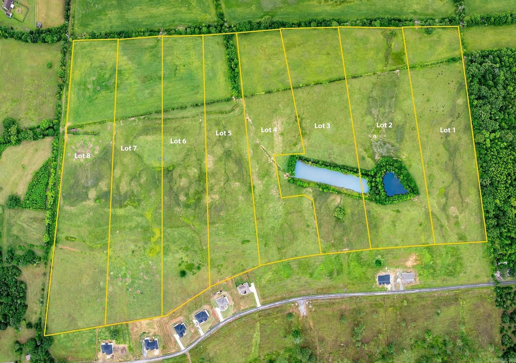 11.5 Acres of Land for Sale in Greenbrier, Arkansas