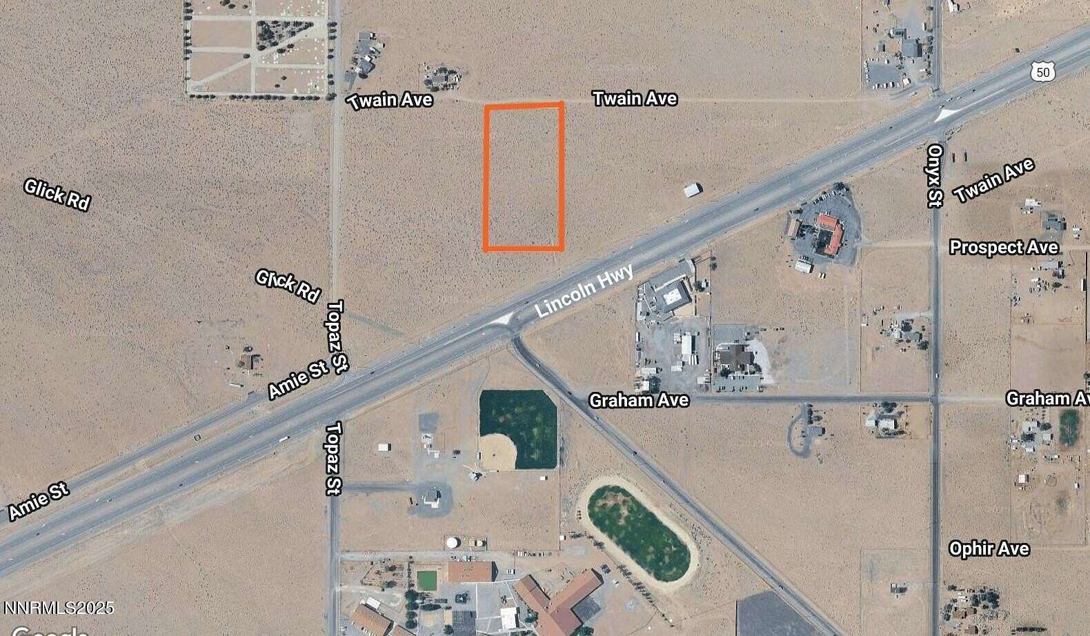4.77 Acres of Commercial Land for Sale in Silver Springs, Nevada