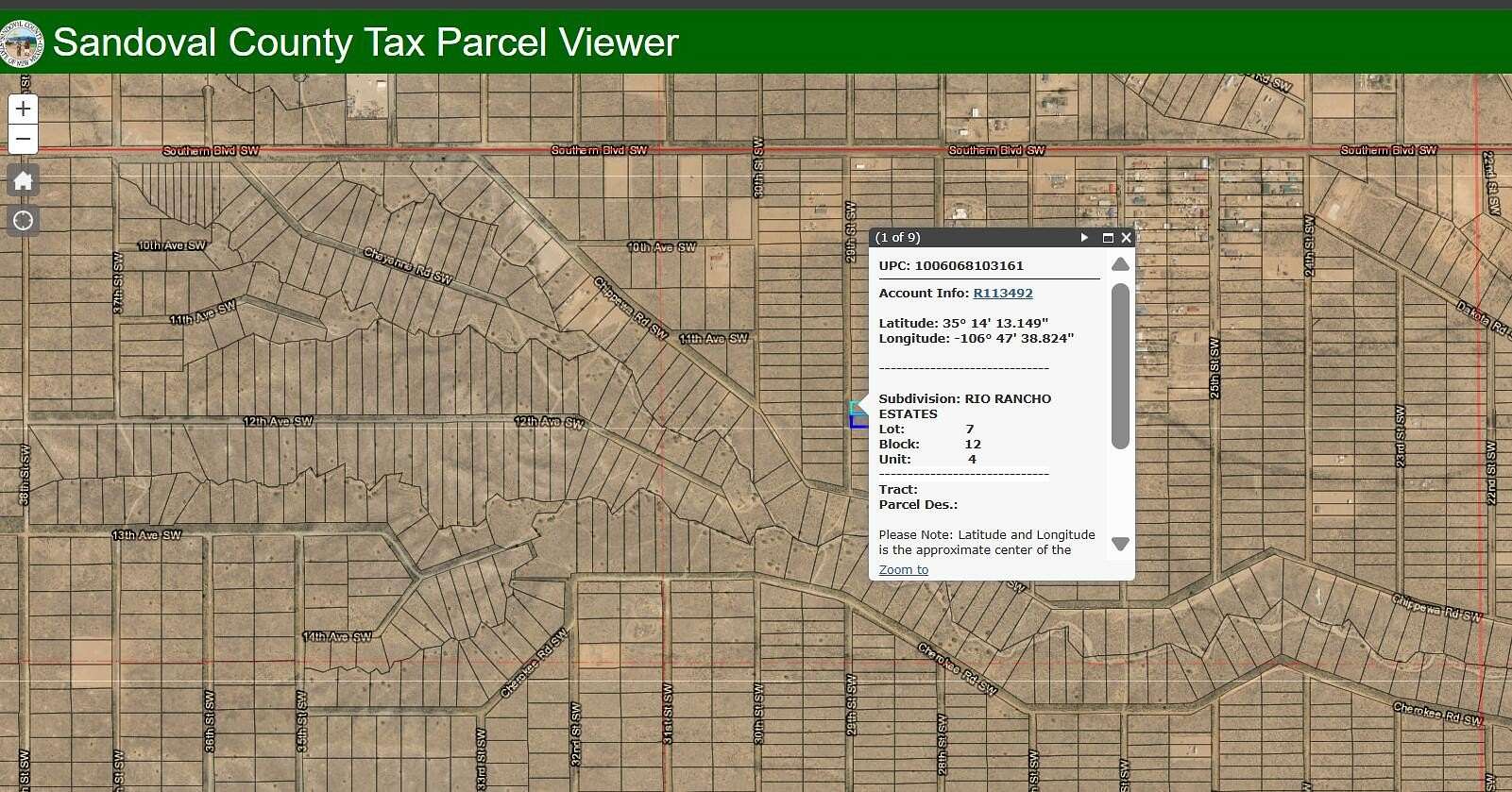 0.5 Acres of Land for Sale in Rio Rancho, New Mexico