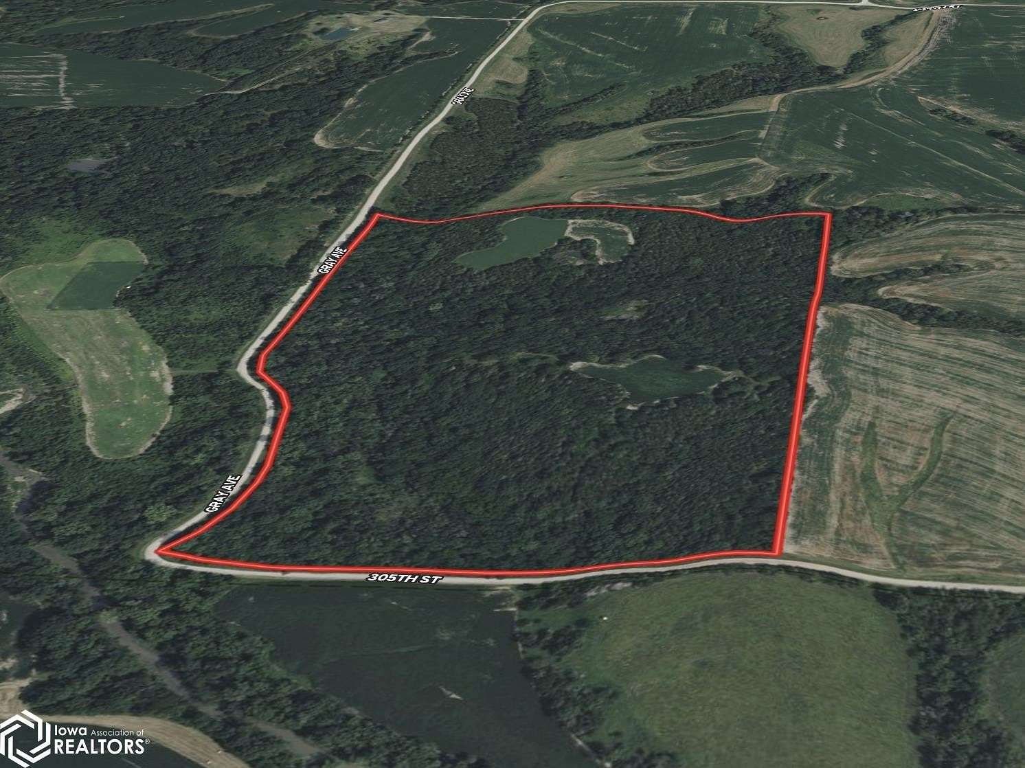 59.1 Acres of Recreational Land & Farm for Sale in Cantril, Iowa