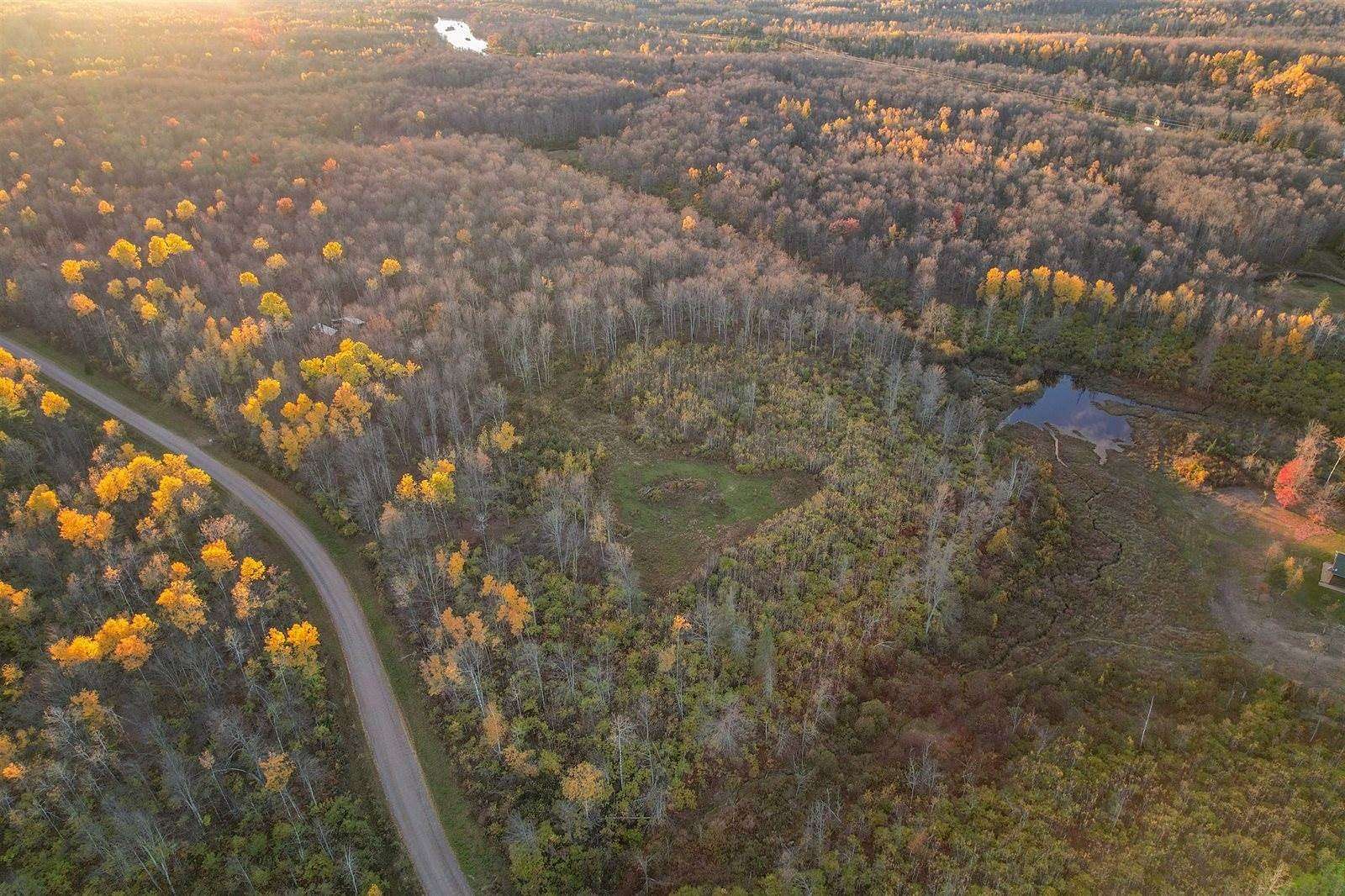 11.9 Acres of Recreational Land for Sale in Ojibwa, Wisconsin