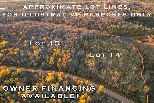 11.9 Acres of Recreational Land for Sale in Ojibwa, Wisconsin