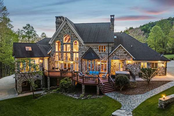 128 Acres of Land with Home for Sale in Purlear, North Carolina