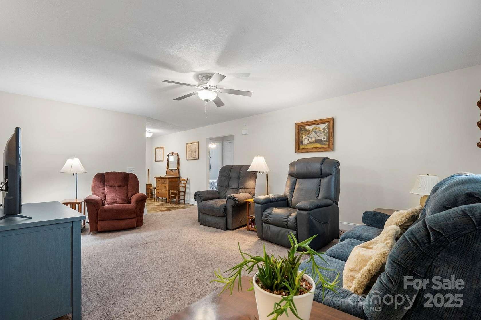 10.9 Acres of Recreational Land with Home for Sale in Hudson, North Carolina