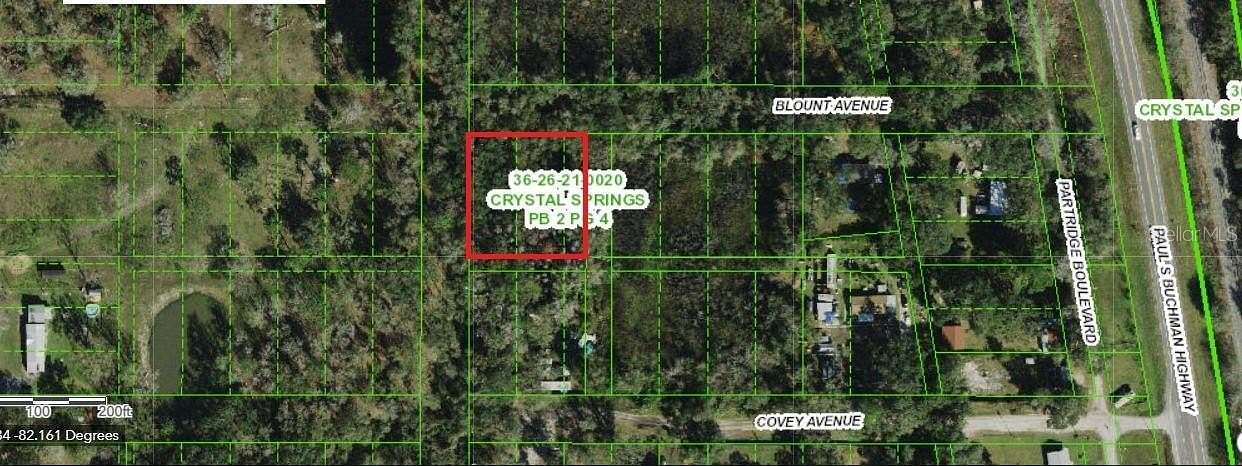 0.6 Acres of Land for Sale in Zephyrhills, Florida