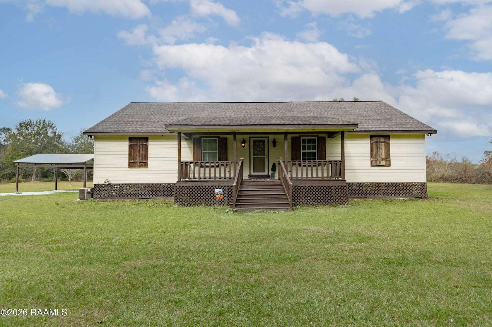 3 Acres of Land with Home for Sale in Church Point, Louisiana