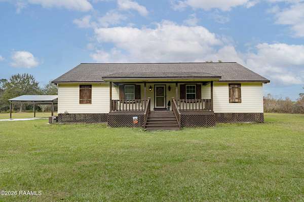 3 Acres of Land with Home for Sale in Church Point, Louisiana