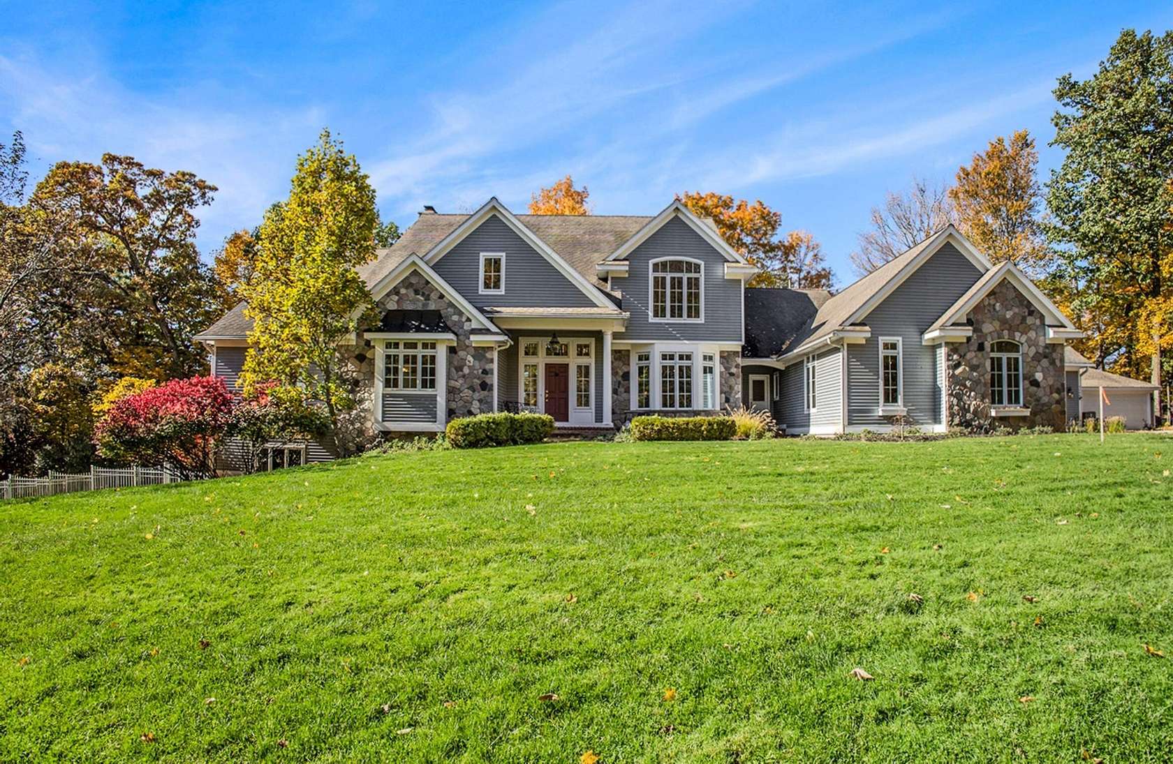 6.52 Acres of Residential Land with Home for Sale in Alto, Michigan