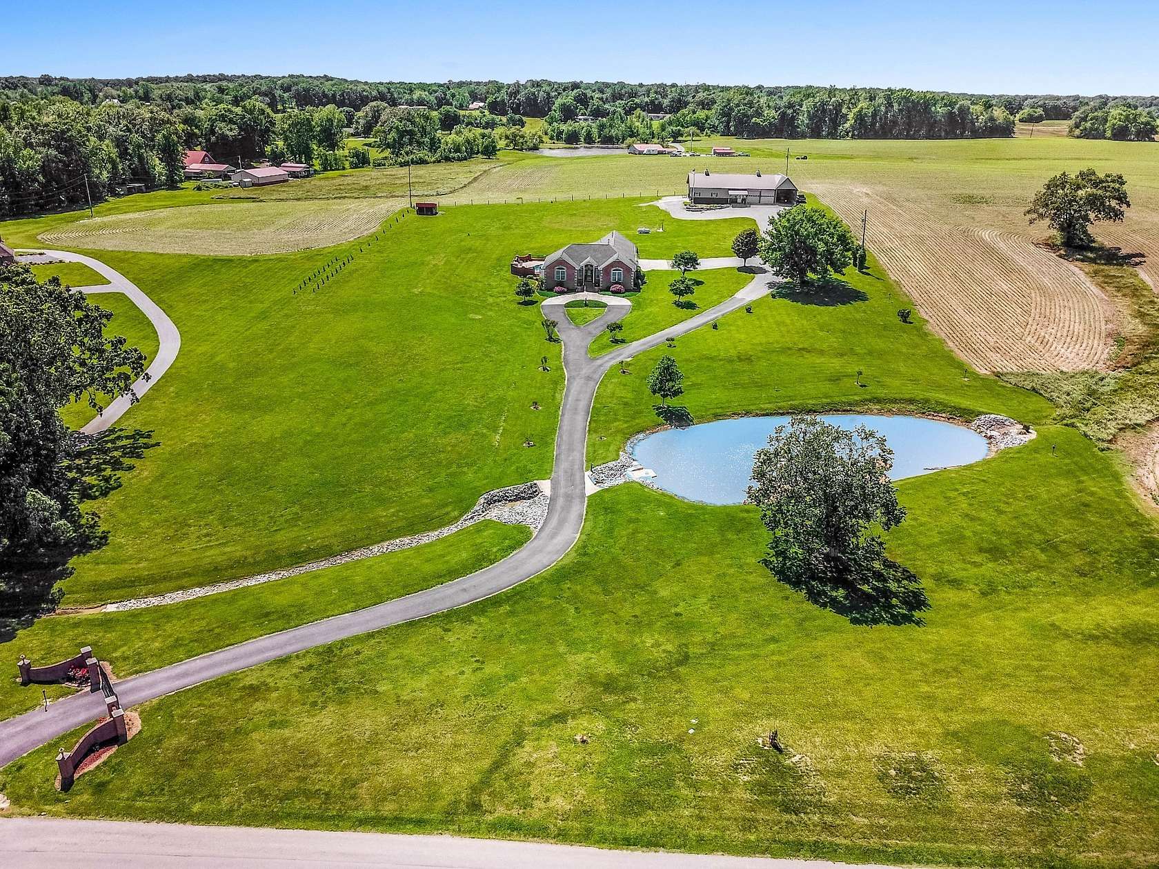 5.8 Acres of Land with Home for Sale in Cross Plains, Tennessee