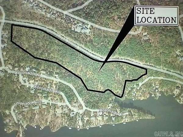 21.9 Acres of Recreational Land for Sale in Hot Springs Village, Arkansas