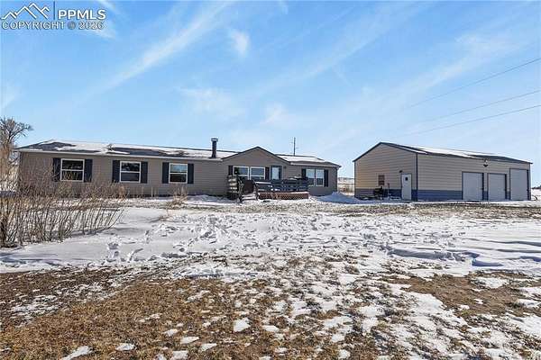 8.88 Acres of Residential Land with Home for Sale in Calhan, Colorado