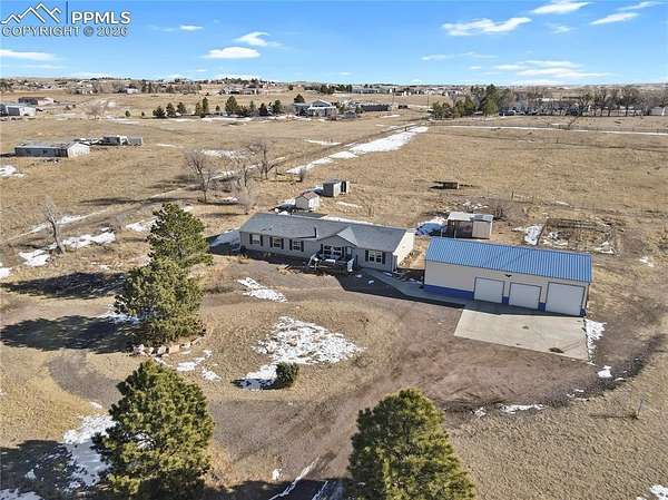 8.88 Acres of Residential Land with Home for Sale in Calhan, Colorado