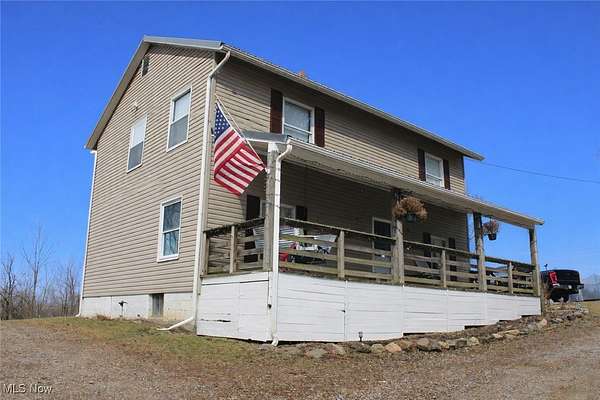 4.77 Acres of Residential Land with Home for Auction in Polk, Ohio