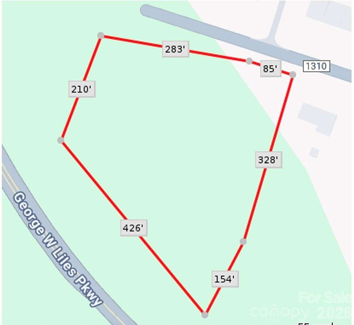 3.34 Acres of Land for Sale in Concord, North Carolina