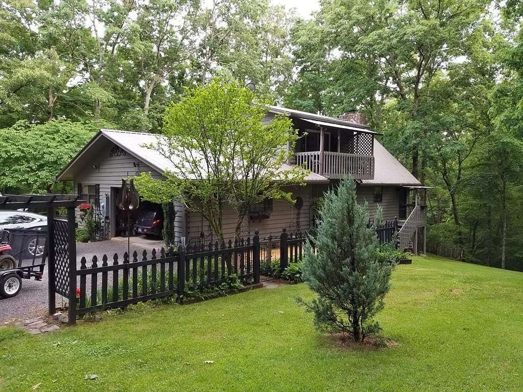 6.85 Acres of Land with Home for Sale in Murphy, North Carolina