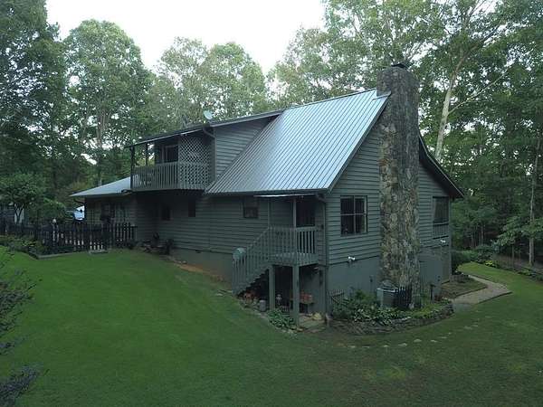6.85 Acres of Land with Home for Sale in Murphy, North Carolina